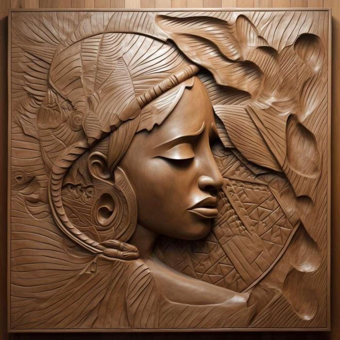 نموذج ثلاثي الأبعاد لآلة CNC 3D Art 